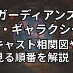 『ガーディアンズ・オブ・ギャラクシー』のキャスト相関図と見る順番を徹底解説。ロケット過去は3作品目で明らかに。